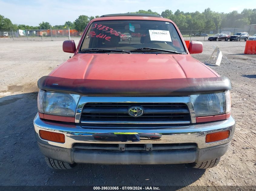 1996 Toyota 4Runner Sr5 VIN: JT3HN86R9T0049408 Lot: 39833065