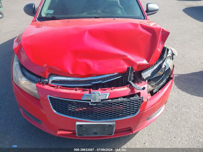 2014 Chevrolet Cruze Ls Auto VIN: 1G1PA5SH0E7189929 Lot: 39833087