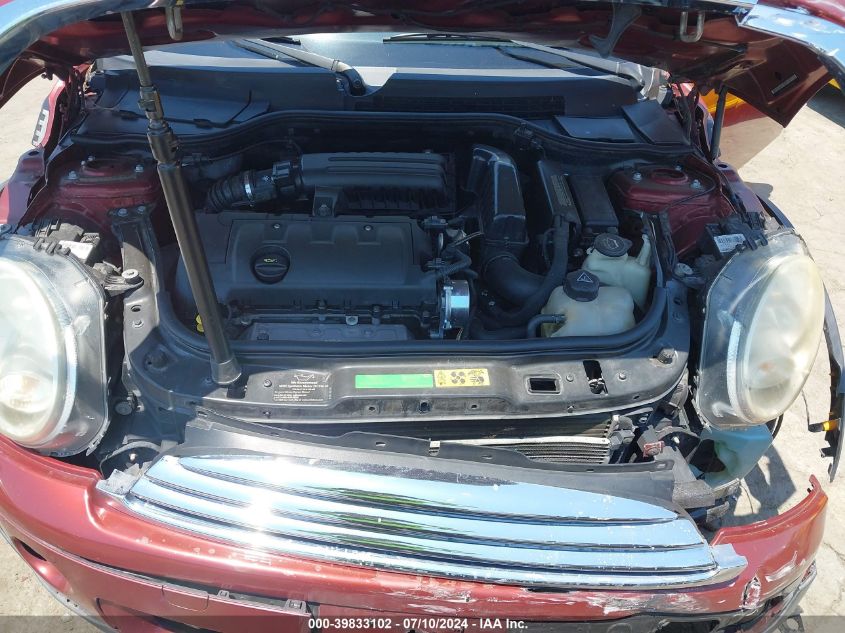 2009 Mini Cooper VIN: WMWMF33509TW70892 Lot: 39833102