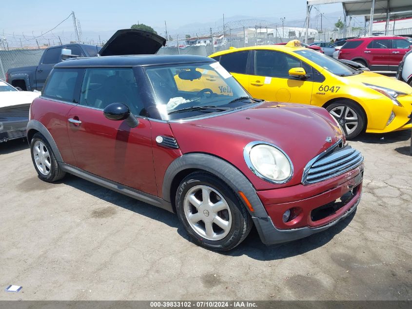 2009 Mini Cooper VIN: WMWMF33509TW70892 Lot: 39833102