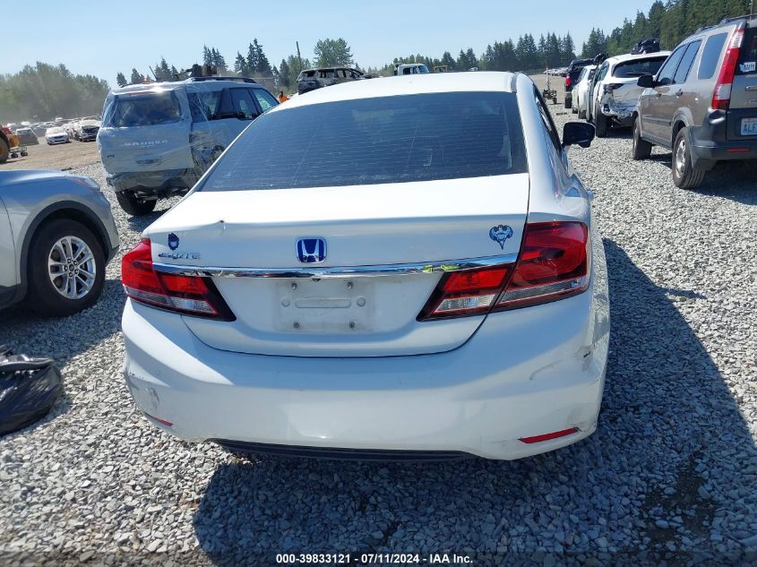 2012 Honda Civic Lx VIN: 19XFB2F57CE389606 Lot: 39833121