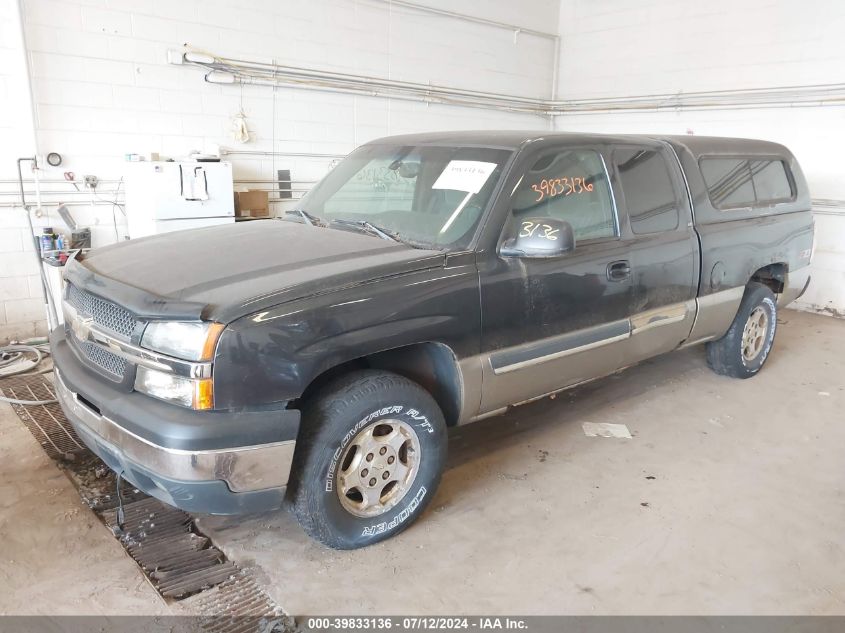 2003 Chevrolet Silverado 1500 Ls VIN: 2GCEK19T531283197 Lot: 39833136