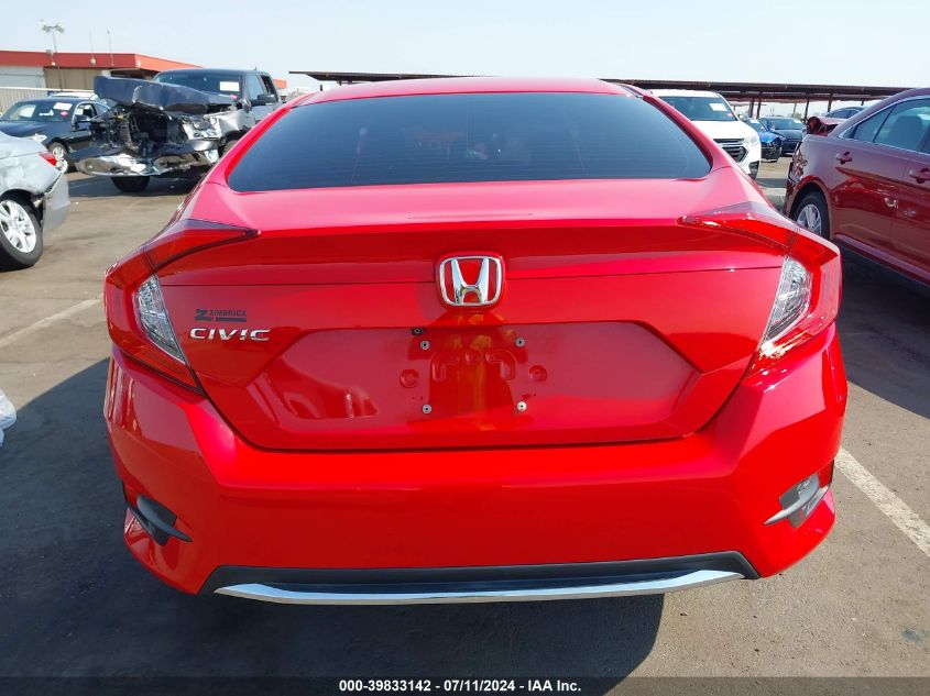 2019 Honda Civic Lx VIN: 2HGFC2F62KH597192 Lot: 39833142