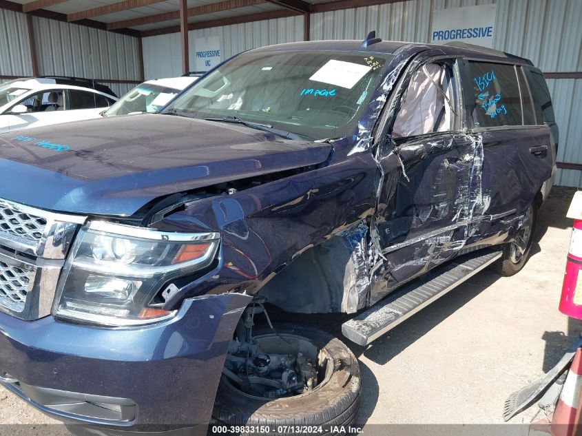 2018 Chevrolet Tahoe Lt VIN: 1GNSCBKC2JR346302 Lot: 39833150