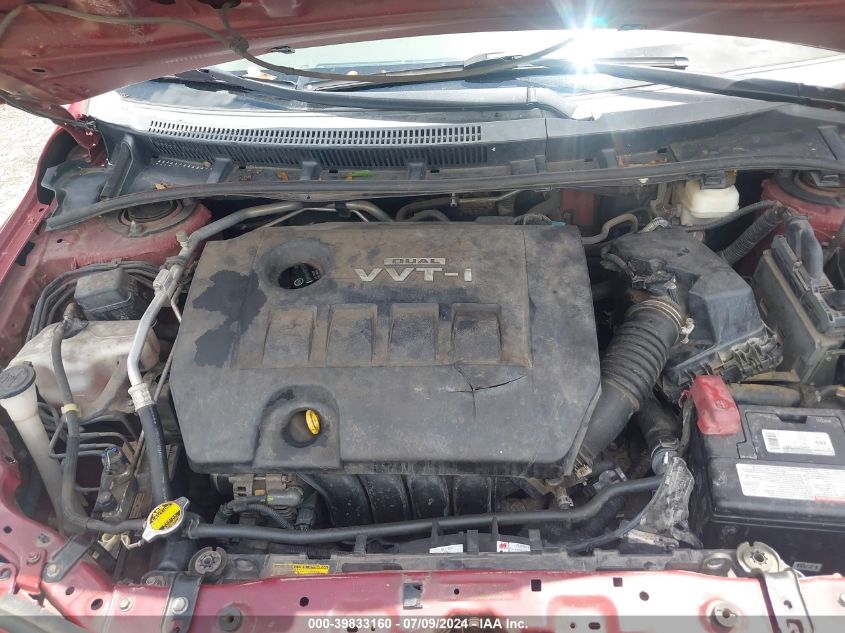 2009 Toyota Corolla Le VIN: 1NXBU40E99Z080772 Lot: 39833160