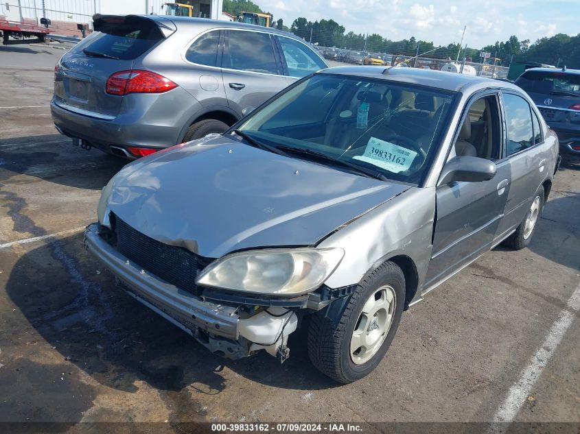 JHMES96665S012129 | 2005 HONDA CIVIC HYBRID