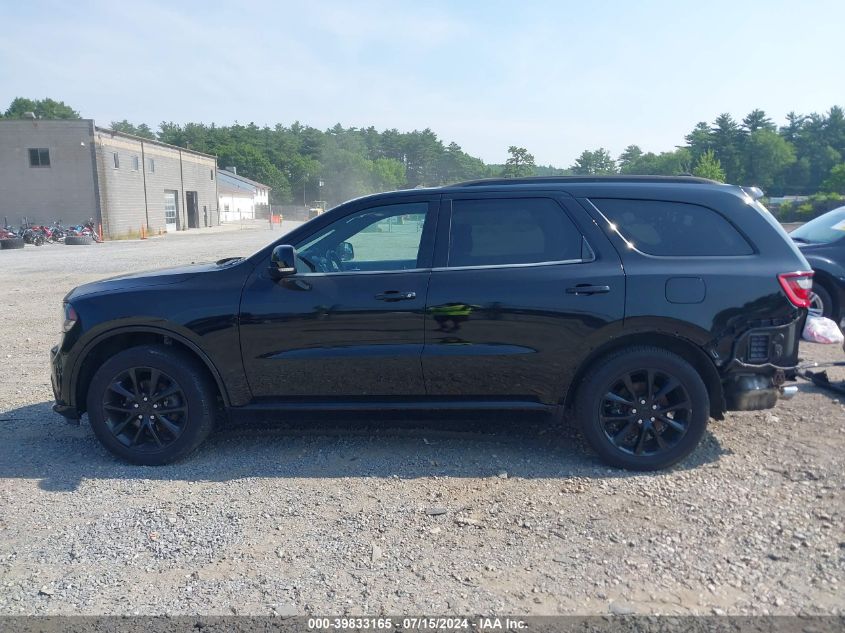 2018 Dodge Durango Gt Awd VIN: 1C4RDJDGXJC364547 Lot: 39833165