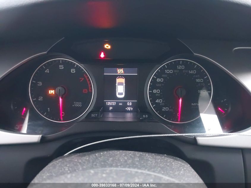 2011 Audi A4 2.0T Premium VIN: WAUFFAFL4BN051679 Lot: 39833168