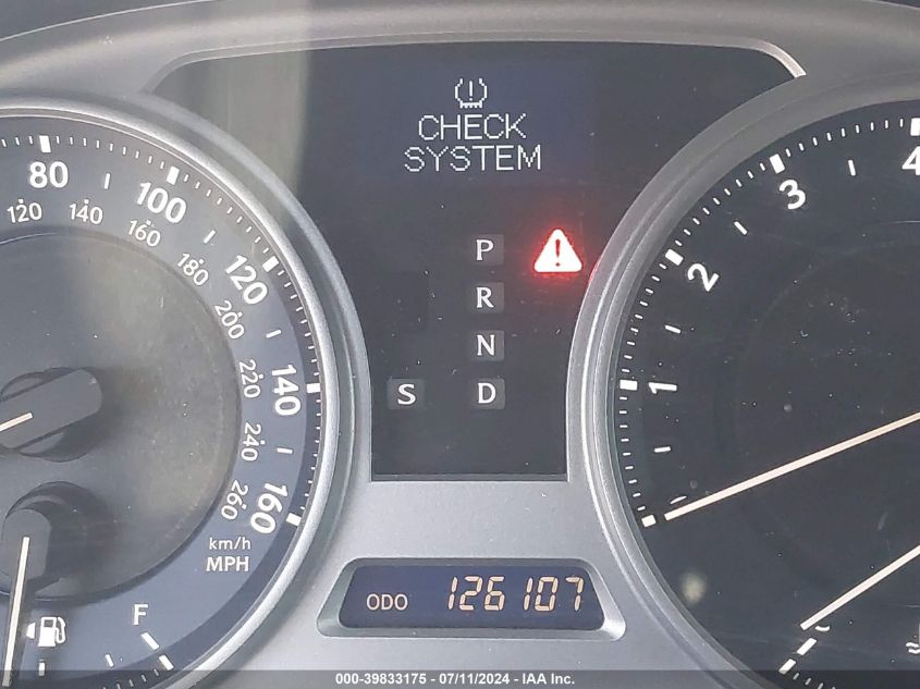 2009 Lexus Is 250 VIN: JTHBK262795107035 Lot: 39833175