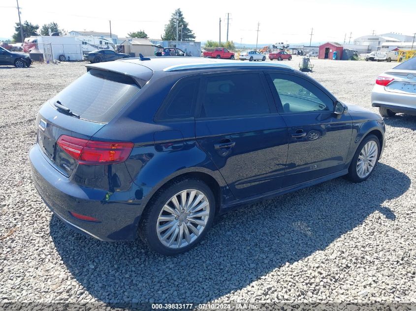 2017 Audi A3 E-Tron 1.4T Premium VIN: WAUUPBFFXHA108830 Lot: 39833177