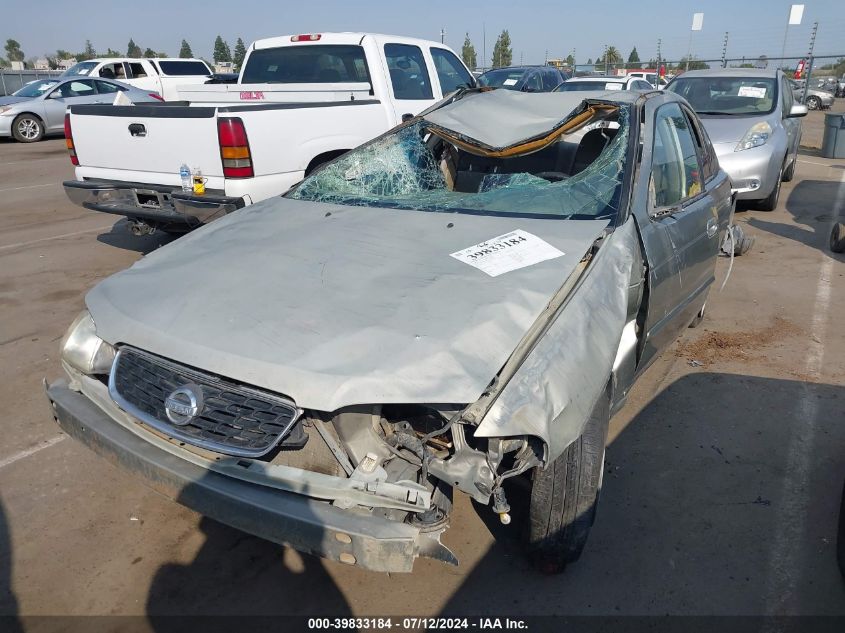 2003 Nissan Sentra Xe VIN: 3N1CB51D43L809484 Lot: 39833184