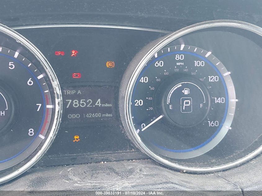 2011 Hyundai Sonata Gls VIN: 5NPEB4AC2BH024418 Lot: 39833191