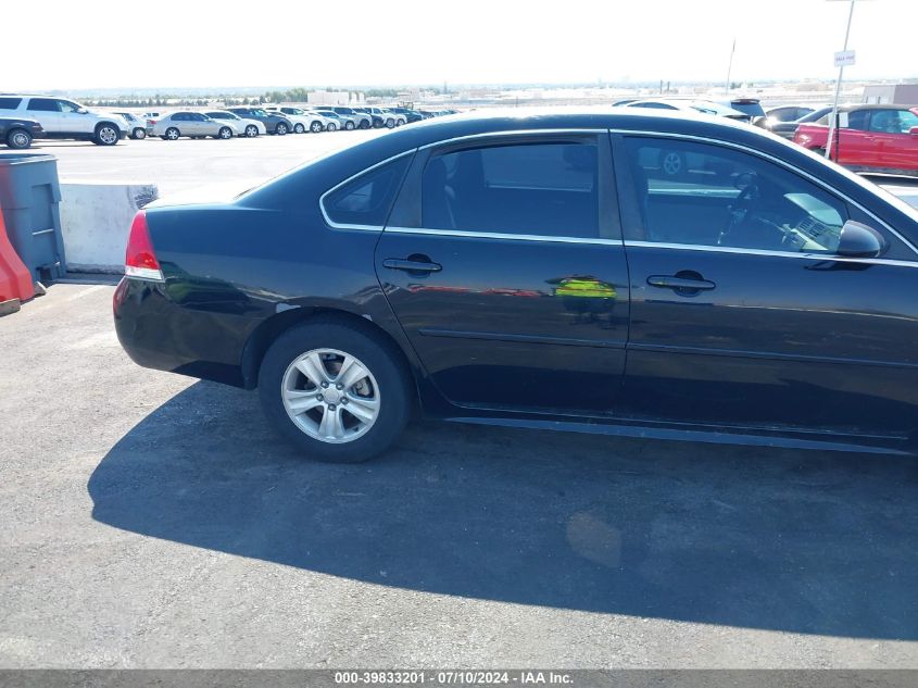 2012 Chevrolet Impala Ls VIN: 2G1WF5E37C1248515 Lot: 39833201