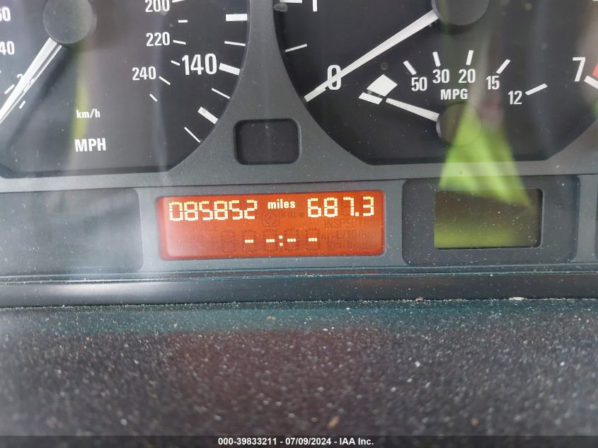 2004 BMW 325I VIN: WBAEV33434KR30795 Lot: 39833211