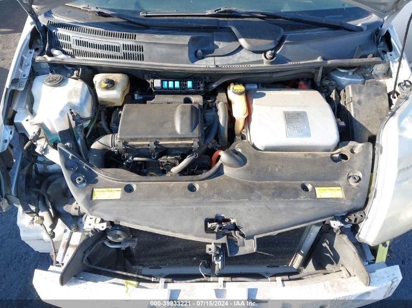 2009 Toyota Prius VIN: JTDKB20U297839153 Lot: 39833221