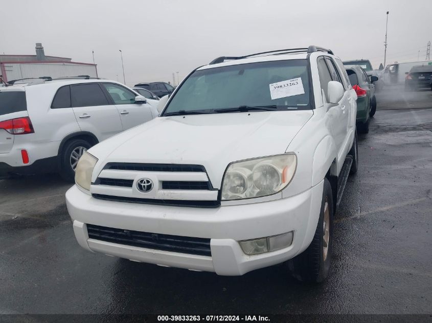 2005 Toyota 4Runner Limited V6 VIN: JTEZU17RX58032271 Lot: 39833263