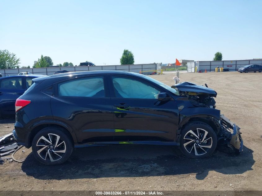 VIN 3CZRU6H13KM708717 2019 Honda HR-V, Sport no.14