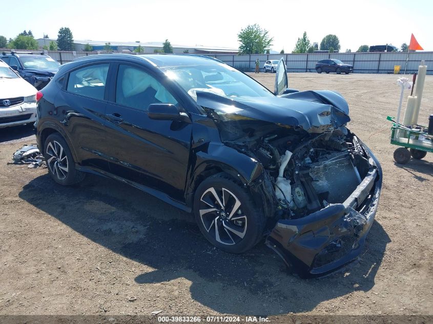 VIN 3CZRU6H13KM708717 2019 Honda HR-V, Sport no.1