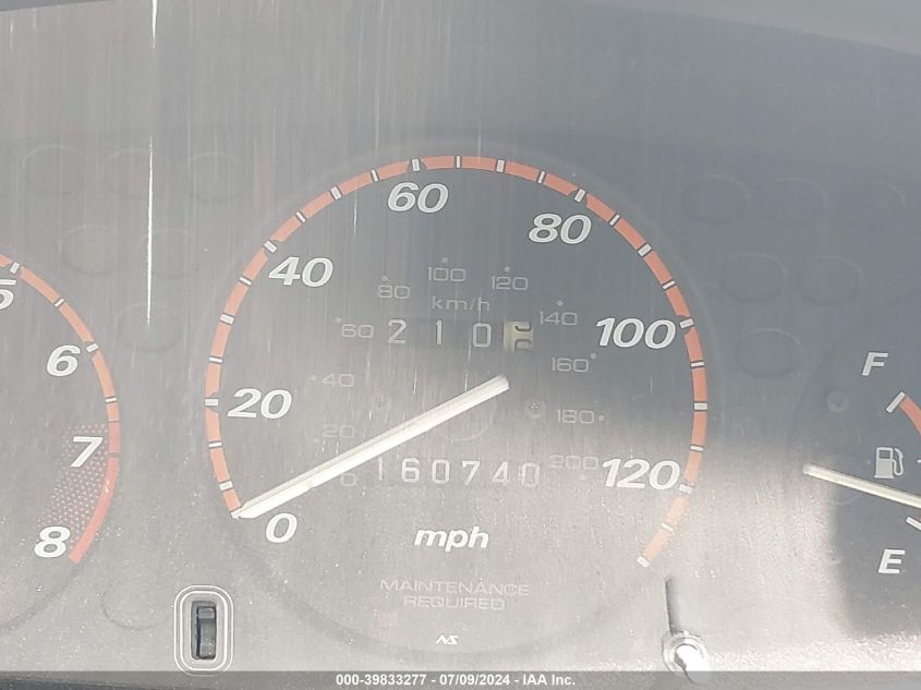 2000 Honda Cr-V Lx VIN: JHLRD2844YC011773 Lot: 39833277