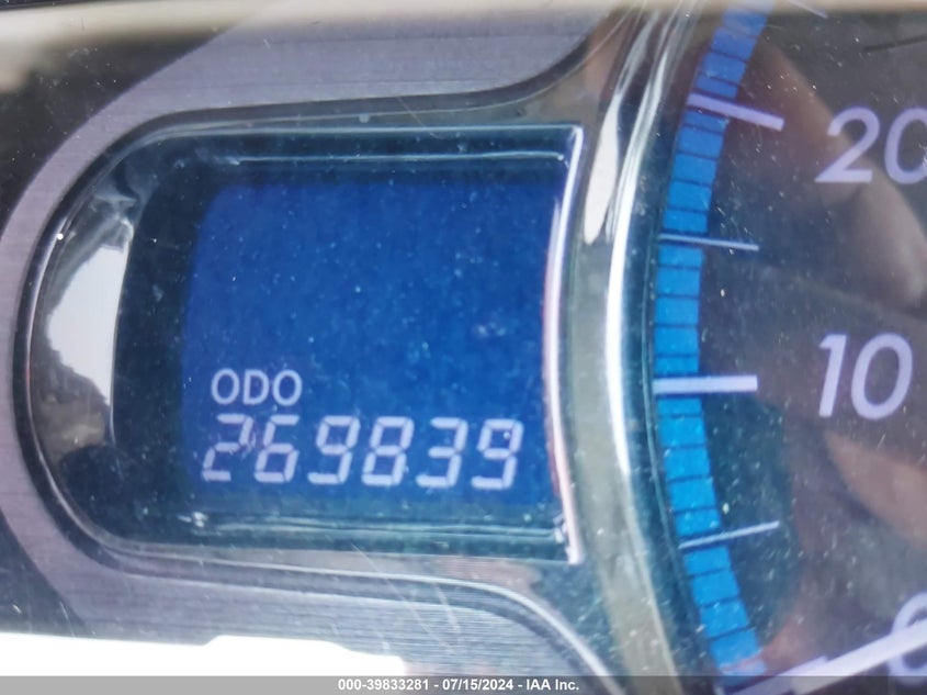 2012 Toyota Sienna Xle V6 8 Passenger VIN: 5TDYK3DC7CS249660 Lot: 39833281