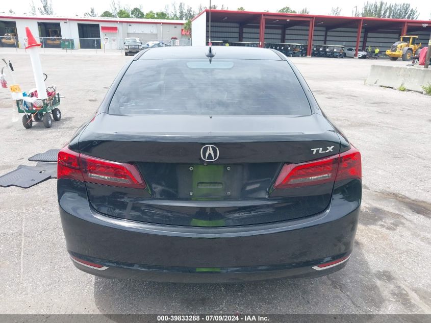 2015 Acura Tlx Tech VIN: 19UUB1F5XFA012293 Lot: 39833288