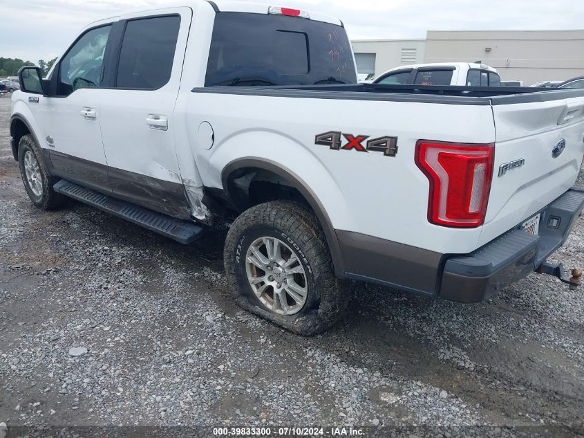 2016 Ford F-150 King Ranch VIN: 1FTEW1EG8GFC68110 Lot: 39833300