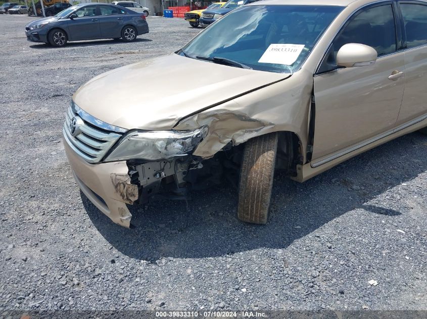 2011 Toyota Avalon VIN: 4T1BK3DB0BU429680 Lot: 39833310
