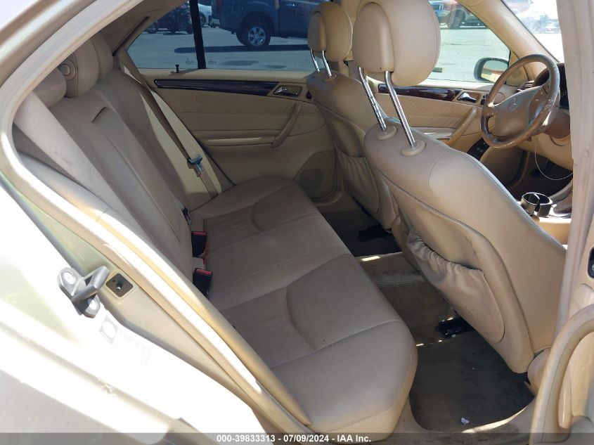 2003 Mercedes-Benz C 320 Sport VIN: WDBRF64JX3F303556 Lot: 39833313