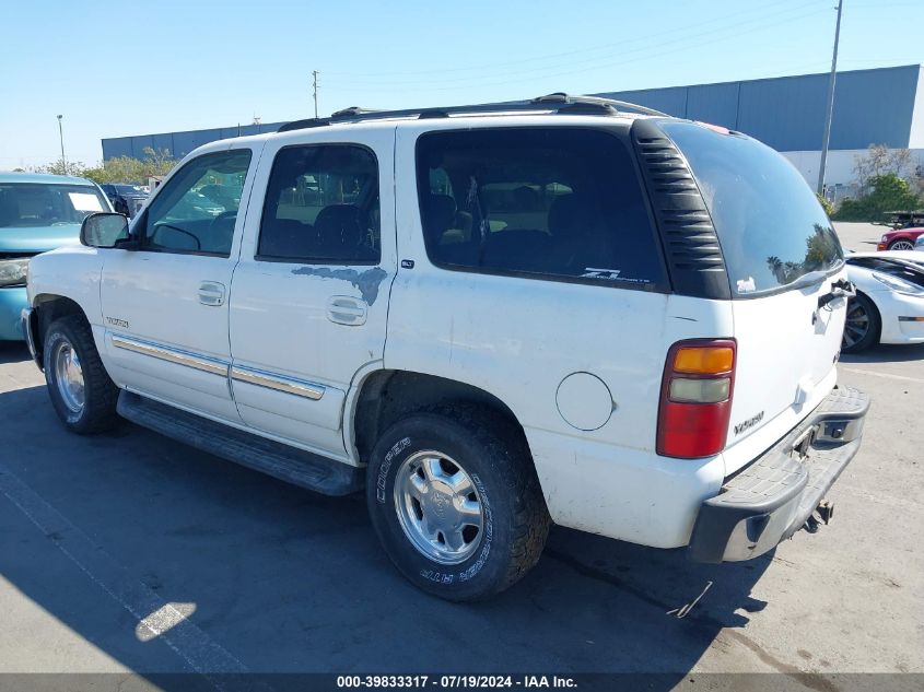 2003 GMC Yukon Slt VIN: 1GKEK13T63J165517 Lot: 39833317