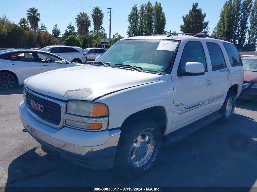 2003 GMC Yukon Slt VIN: 1GKEK13T63J165517 Lot: 39833317