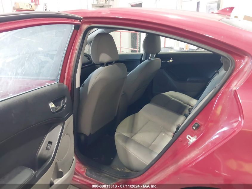 2016 Kia Forte Lx VIN: KNAFX4A64G5536752 Lot: 39833318