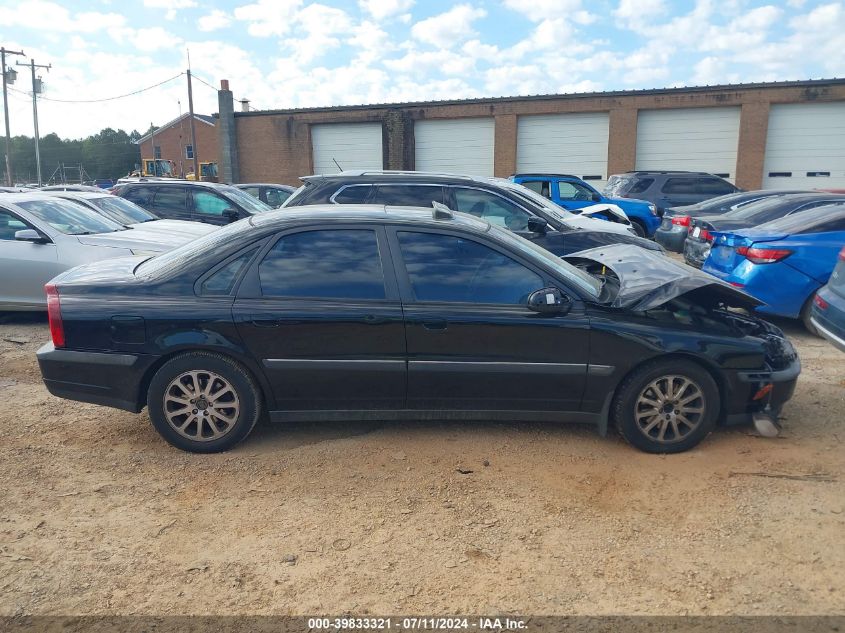 2001 Volvo S80 2.9 VIN: YV1TS94D811199359 Lot: 39833321