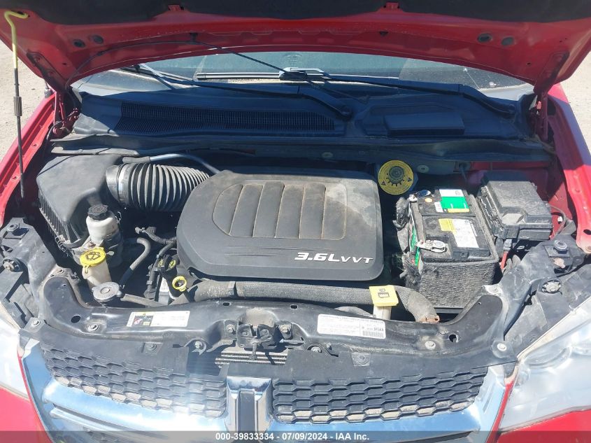 2013 Dodge Grand Caravan Se VIN: 2C4RDGBG8DR817324 Lot: 39833334