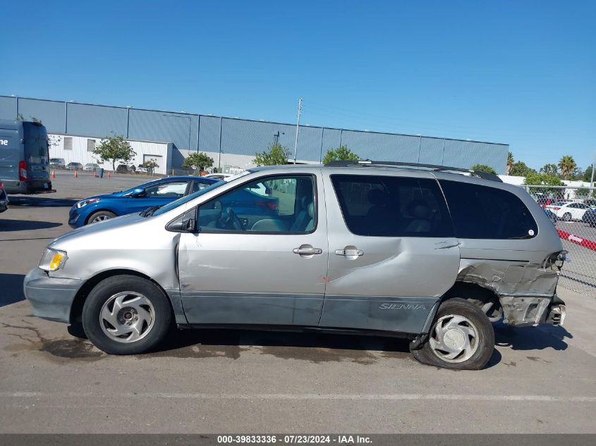 2002 Toyota Sienna Le VIN: 4T3ZF13C32U449737 Lot: 39833336