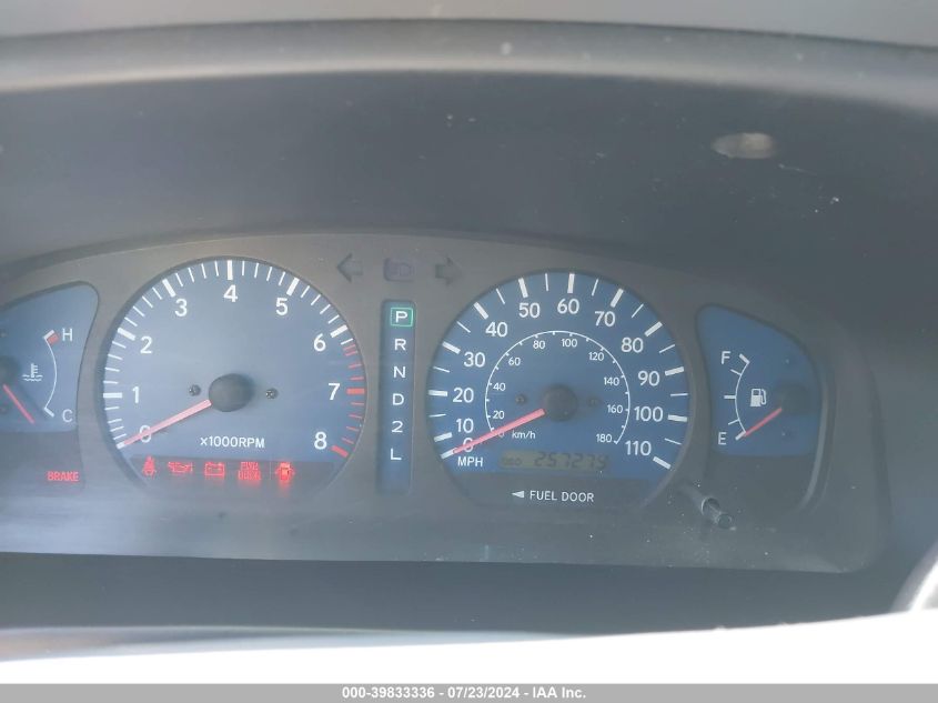 2002 Toyota Sienna Le VIN: 4T3ZF13C32U449737 Lot: 39833336