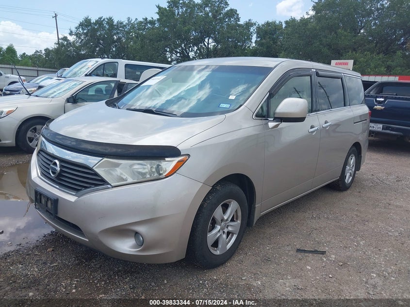 2013 Nissan Quest Sv VIN: JN8AE2KP4D9067153 Lot: 39833344