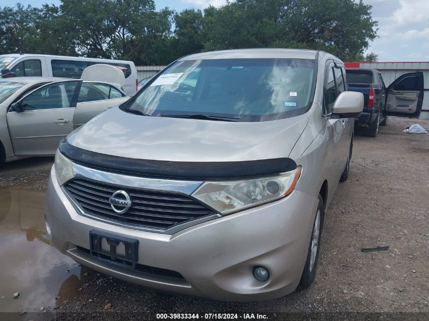 2013 Nissan Quest Sv VIN: JN8AE2KP4D9067153 Lot: 39833344