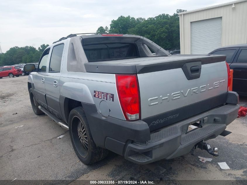 2003 Chevrolet Avalanche 1500 VIN: 3GNEC13T63G200848 Lot: 39833355