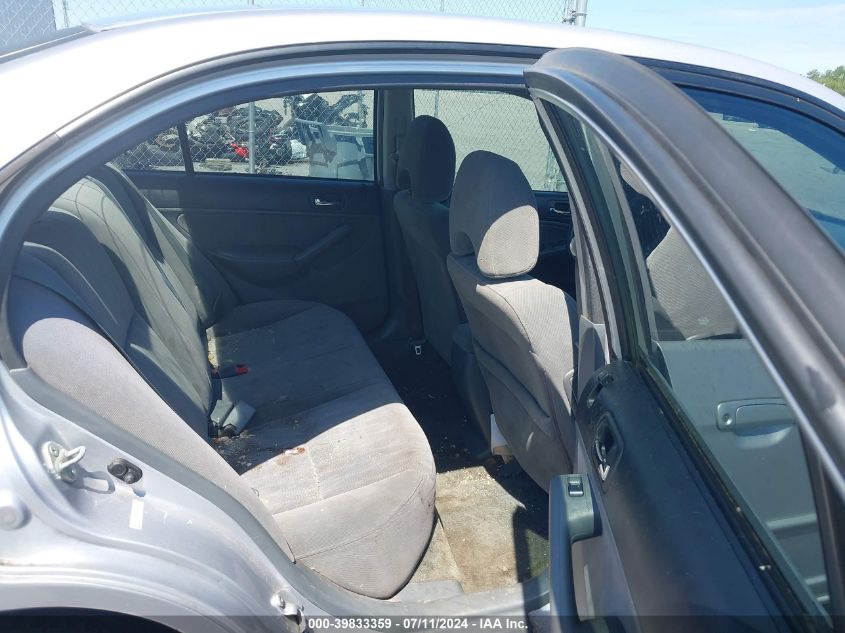 2003 Honda Civic Lx VIN: 1HGES16613L037161 Lot: 39833359