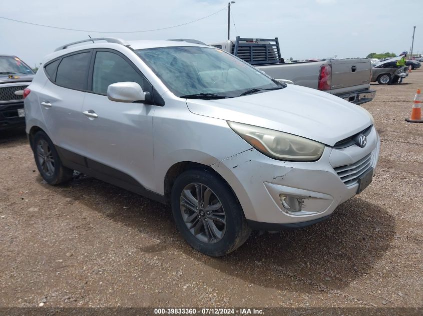 2014 Hyundai Tucson Se VIN: KM8JUCAGXEU939447 Lot: 39833360