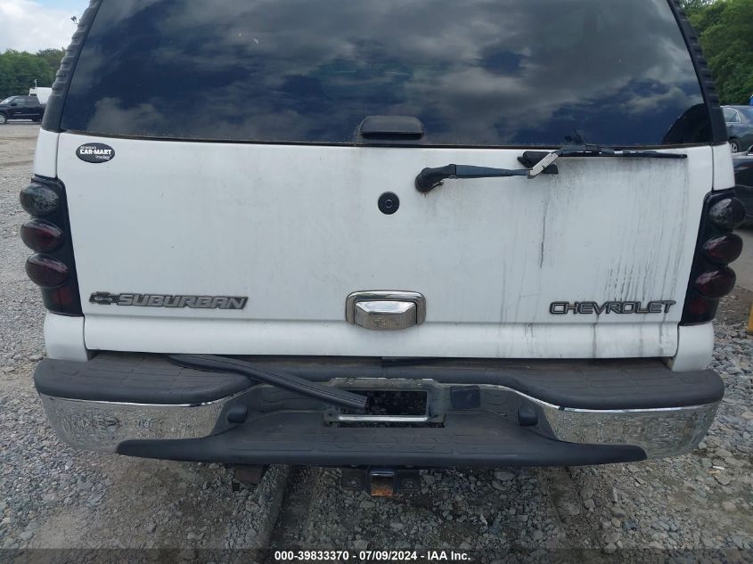 2005 Chevrolet Suburban 1500 Ls VIN: 3GNEC16Z75G270006 Lot: 39833370