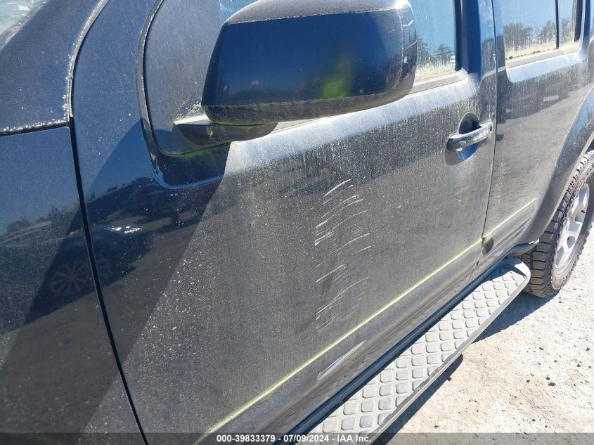 2007 Nissan Pathfinder Se VIN: 5N1AR18W97C640110 Lot: 39833379