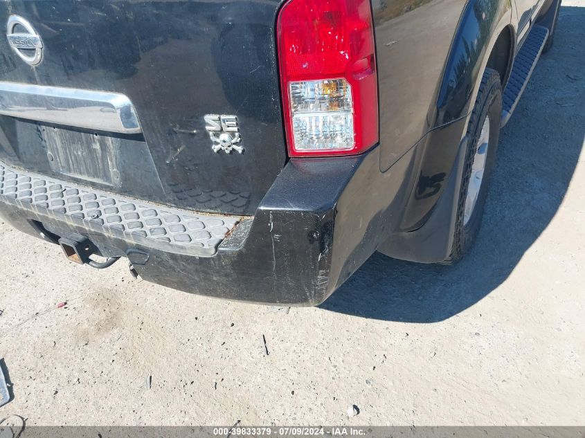 2007 Nissan Pathfinder Se VIN: 5N1AR18W97C640110 Lot: 39833379