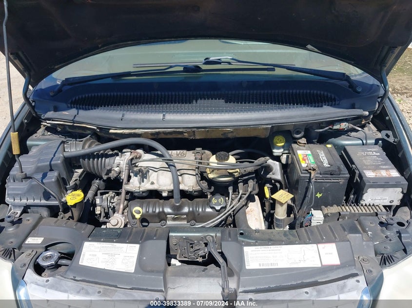 2001 Chrysler Town & Country Lxi VIN: 2C8GP54L91R125368 Lot: 39833389