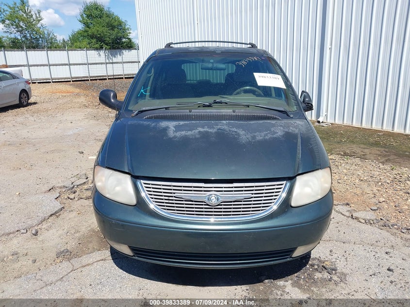 2001 Chrysler Town & Country Lxi VIN: 2C8GP54L91R125368 Lot: 39833389