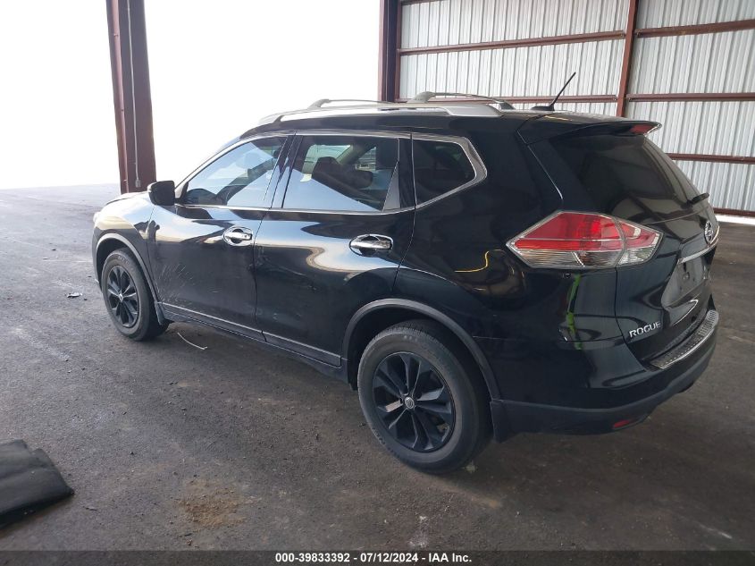 2014 Nissan Rogue Sv VIN: 5N1AT2MTXEC843345 Lot: 39833392