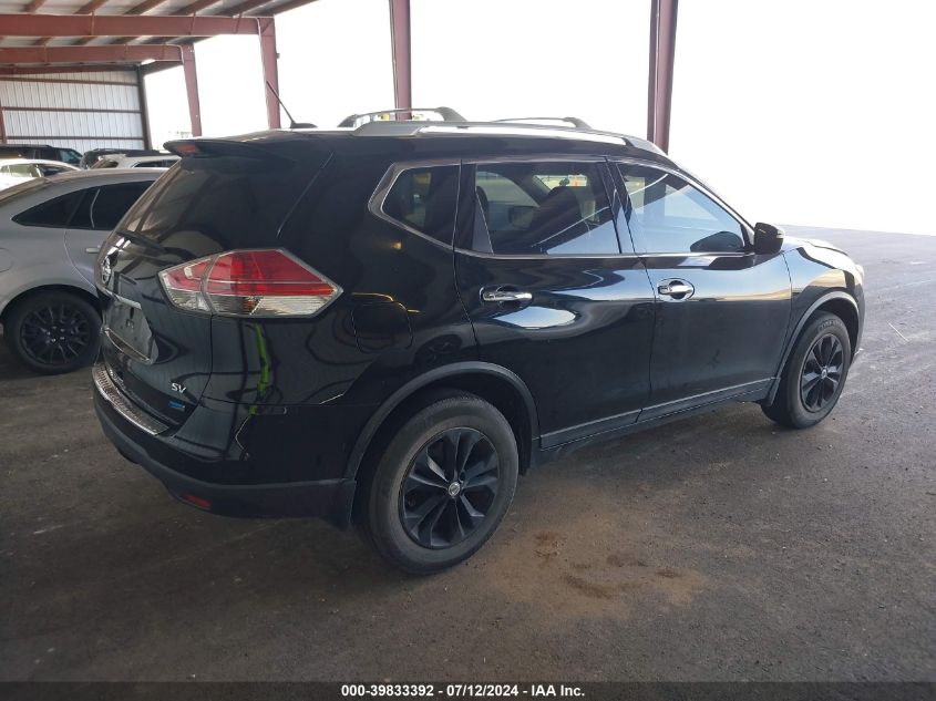 2014 Nissan Rogue Sv VIN: 5N1AT2MTXEC843345 Lot: 39833392