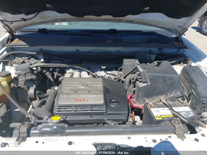 2003 Toyota Highlander Limited V6 VIN: JTEGF21A830108611 Lot: 39833420