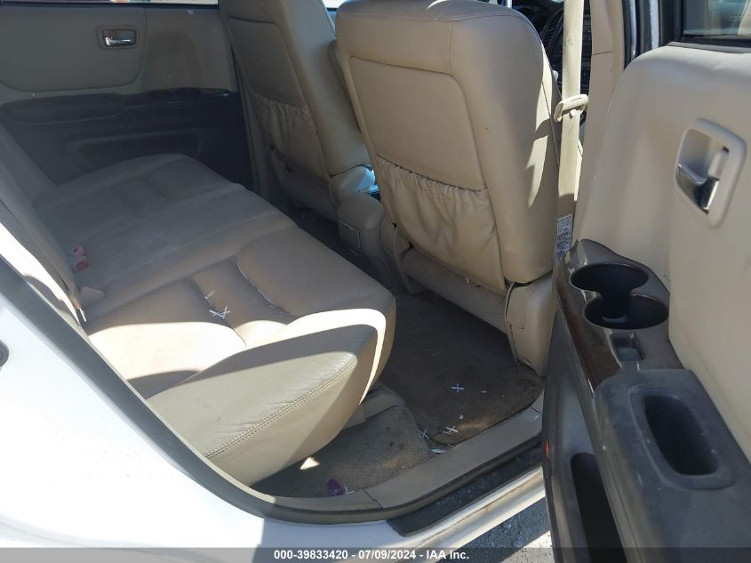 2003 Toyota Highlander Limited V6 VIN: JTEGF21A830108611 Lot: 39833420