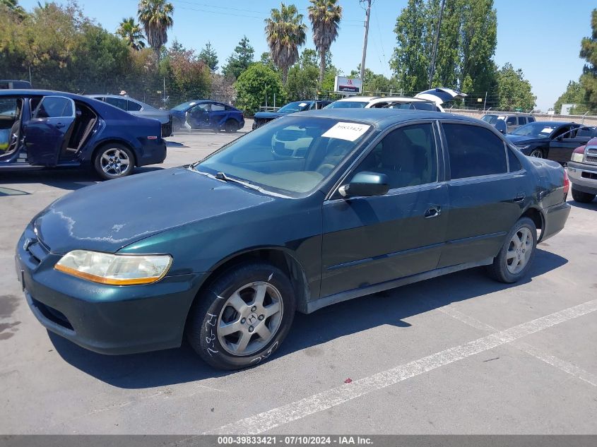 2000 Honda Accord Se VIN: JHMCG6695YC016060 Lot: 39833421